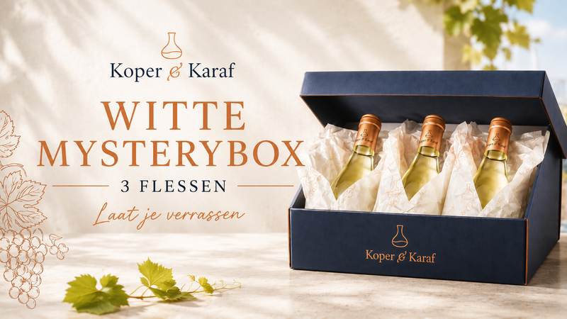 Witte Mystery Box - 3 flessen witte wijn